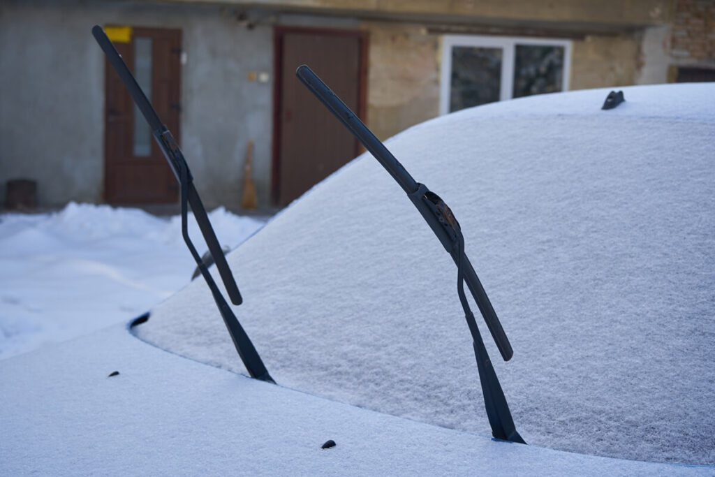 zodvihnute stierače