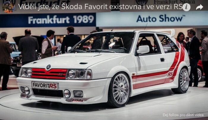 Škoda Favorit RS: Športová legenda z roku 1989, o ktorej ste možno nikdy nepočuli