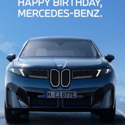 BMW gratulácia