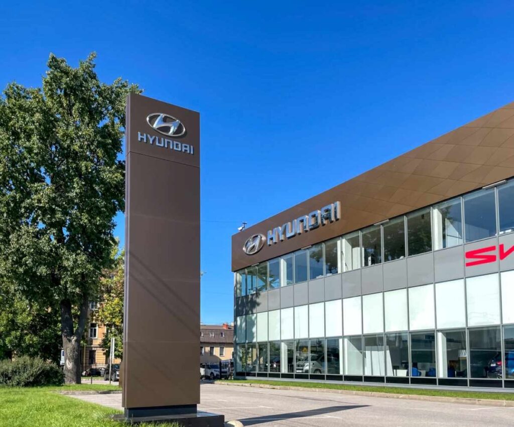 Hyundai v Petrohrade