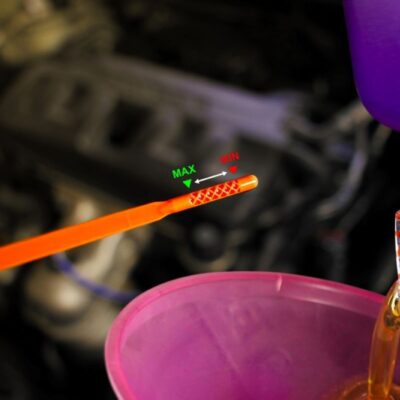 Meranie hladiny oleja