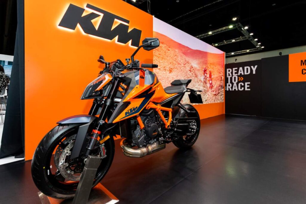 Motocykel KTM