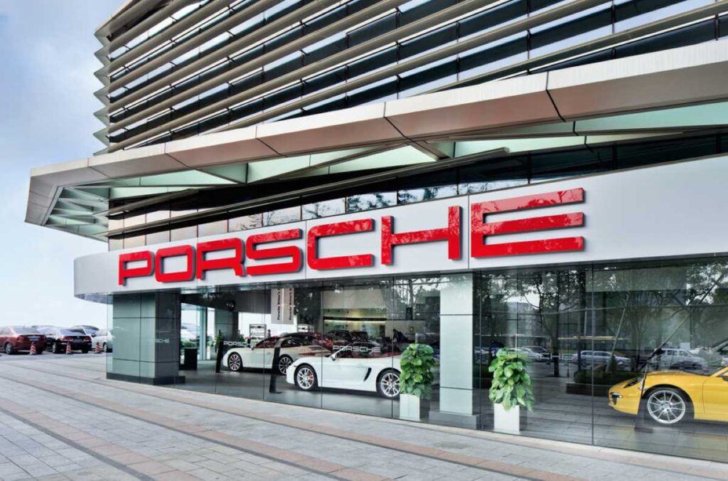 Porsche dealer Čína