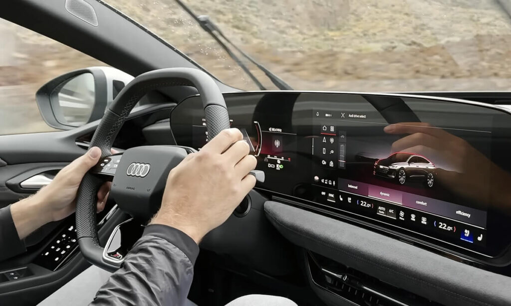 elektroauto interier