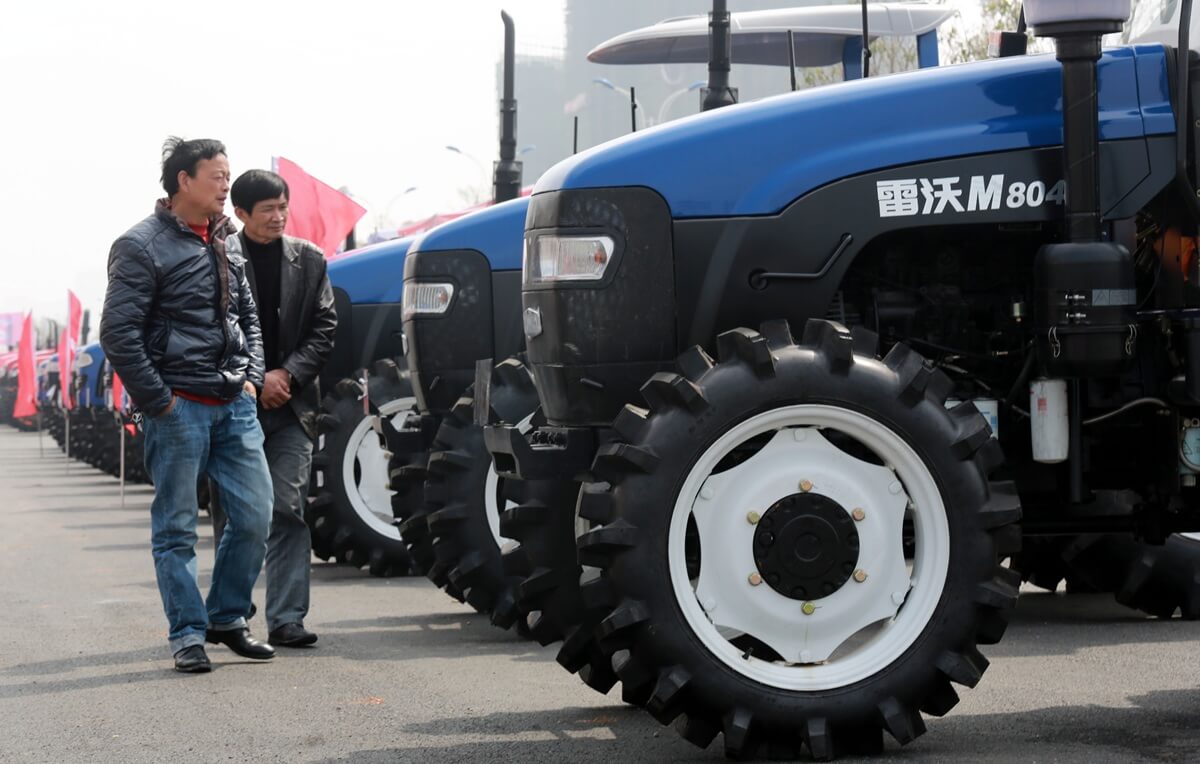Čínske traktory v Európe