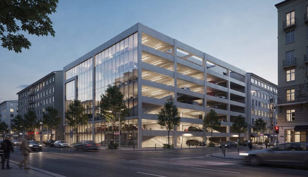 oco parking house in city