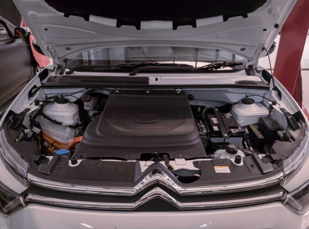 Motorový priestor modelu Citroën C3