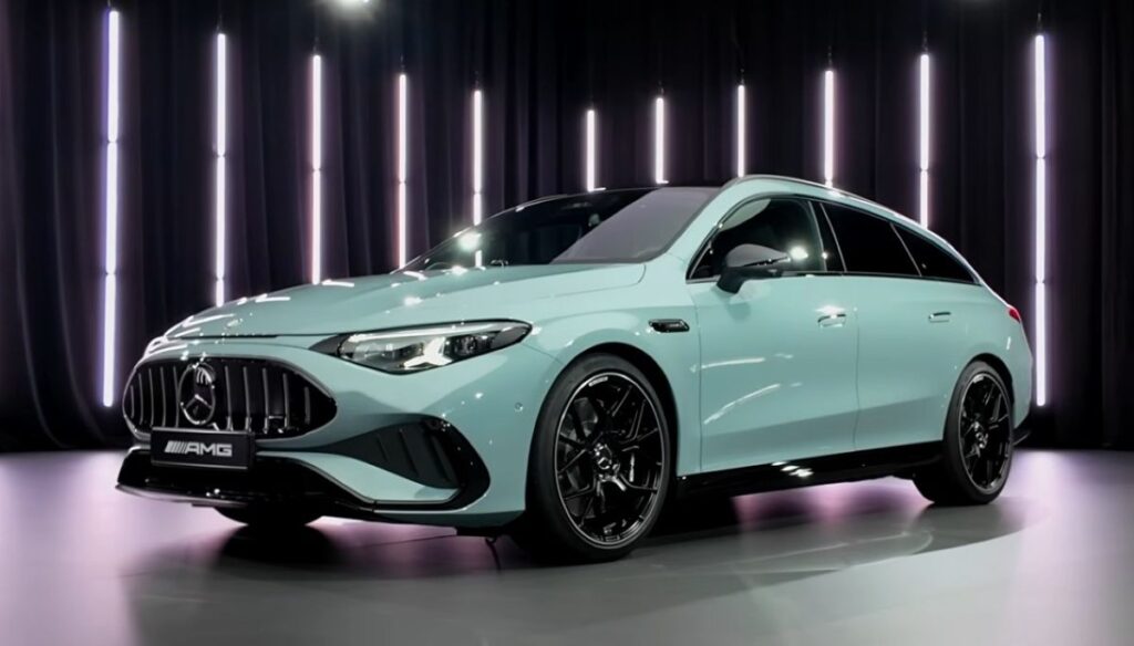 Nový elektrický pohon modelu CLA 45